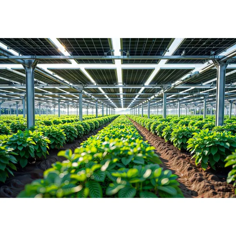 Agrivoltaic päikese kasvuhoonesüsteem